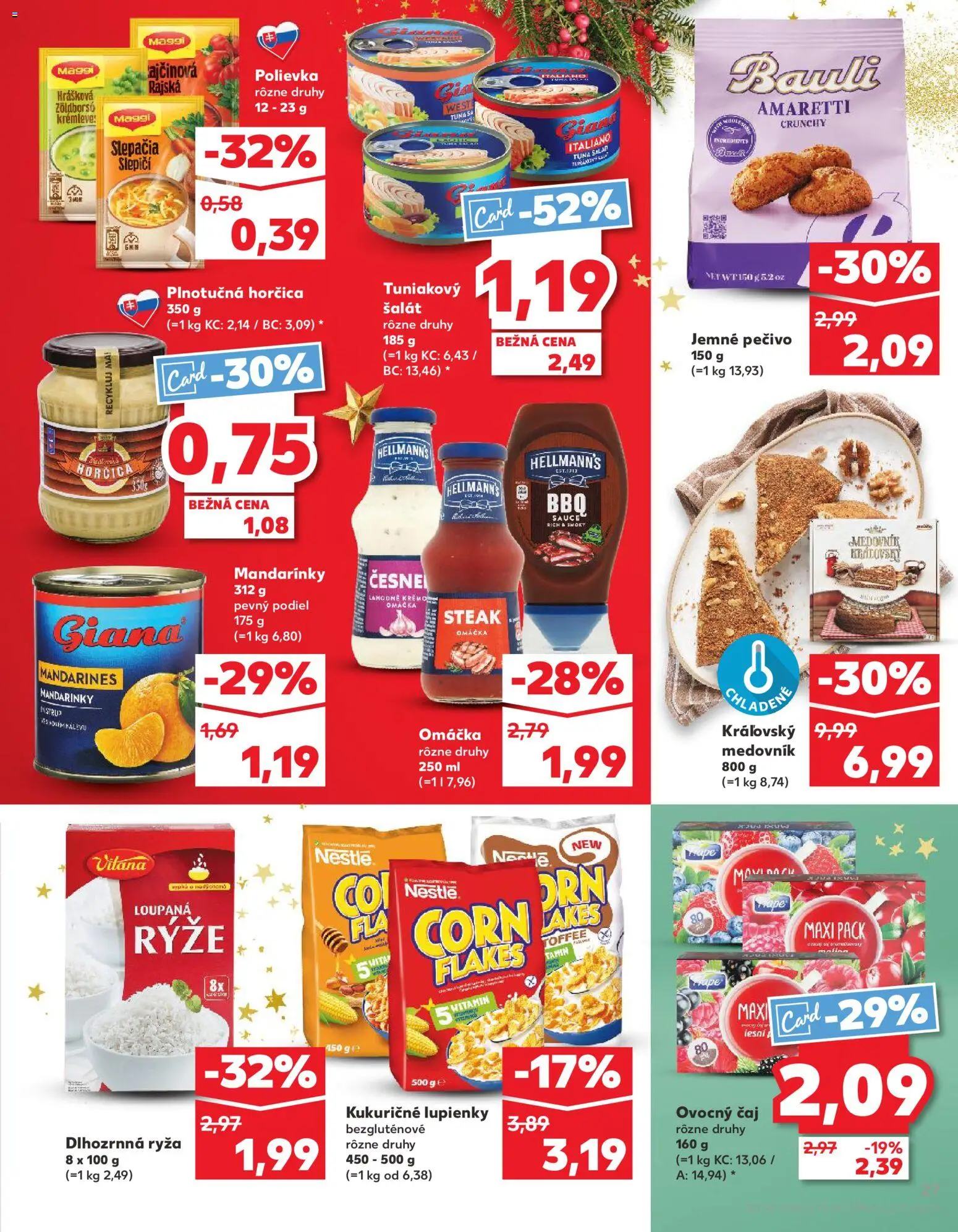 Nové Kaufland akcie – leták je platný od 13.11.2025 | Strana: 27 | Produkty: Ryža, Šalát, Omáčka, Steak