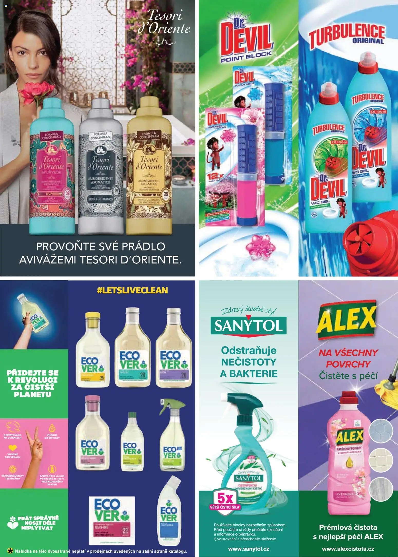 Billa leták - Vaše oblíbené značky od 25.02.2026 | Strana: 22 | Produkty: Tesori d'Oriente, Lahve, Wc, Sanytol