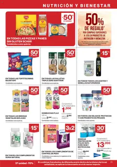 Hipercor catálogo │ válido desde el 19.06.2025 | Página: 25 | Productos: Jamón, Pizza, Té, Aceite de coco