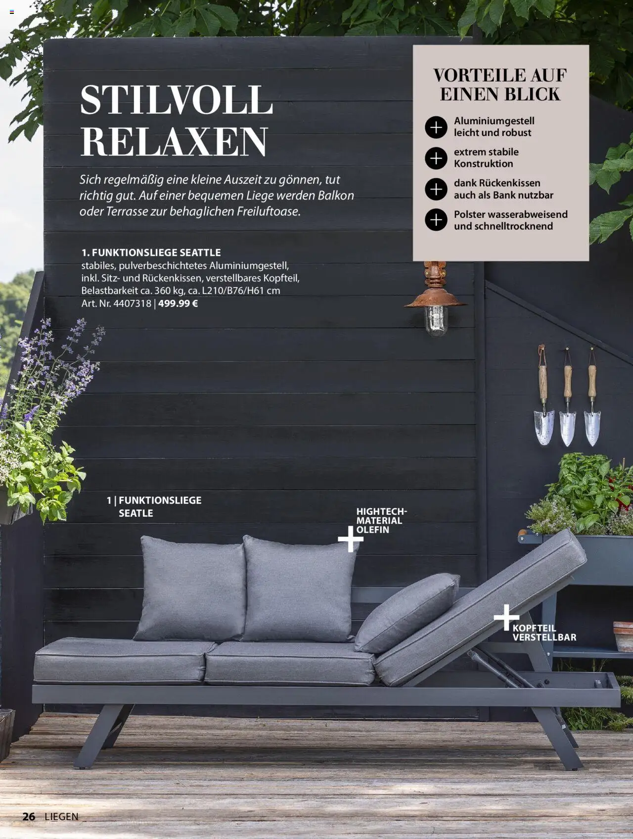 Dehner Gartenmöbel Trends 2025 gültig ab 20.01.2025 | Seite: 26