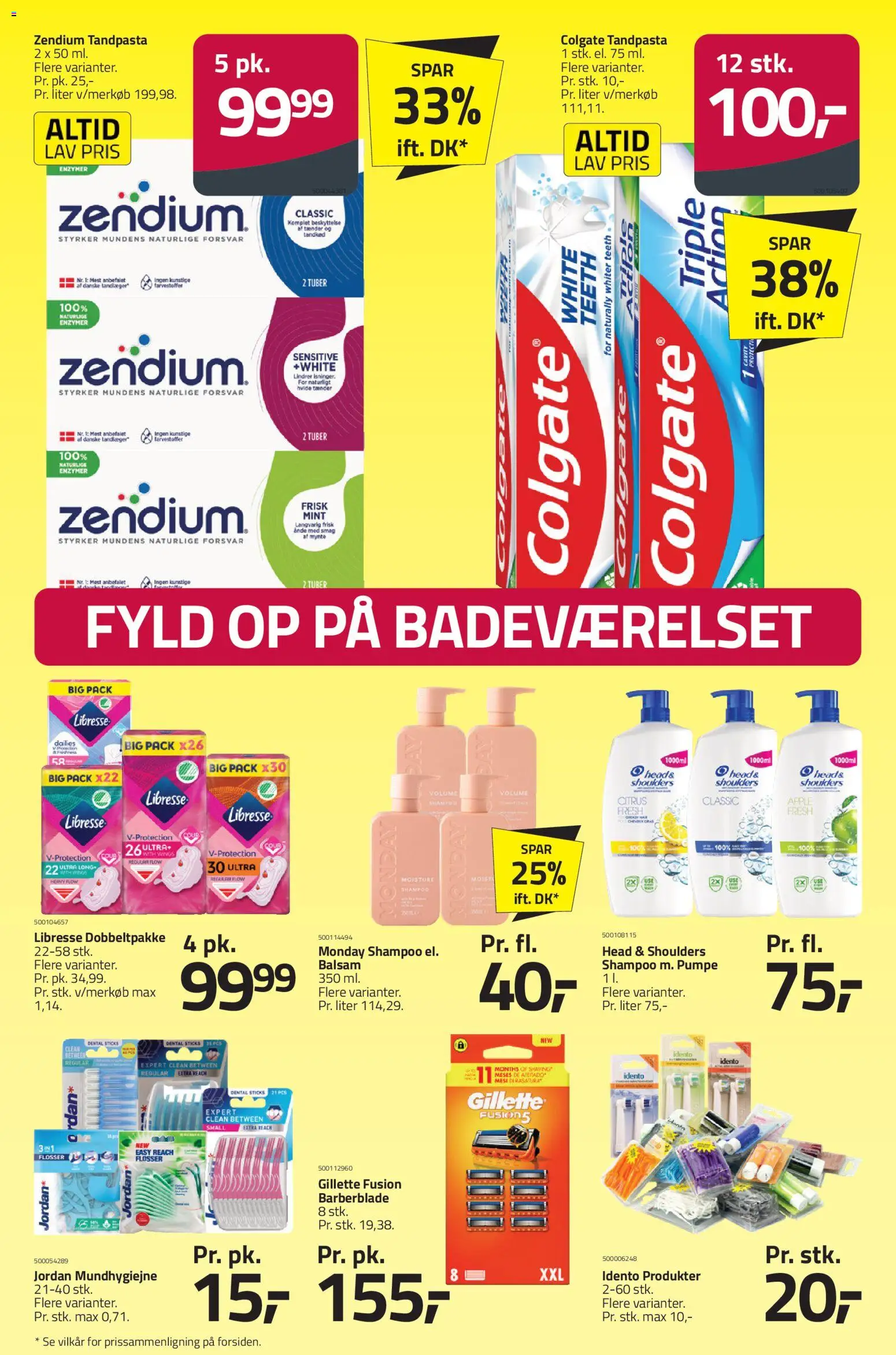 Fleggaard tilbudsavis – gyldig fra 28.01.2026 | Side: 42 | Produkter: Shampoo, Balsam, Tandpasta, Mynte