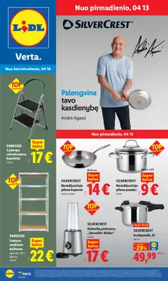 LIDL leidinys galioja nuo 13.04.2026