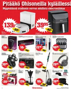 Kärkkäinen-mainoslehti voimassa 23.04.2026 alkaen | Sivu: 22 | Tuotteet: Kahvinkeitin, Vastamelukuulokkeet, Sähköhammasharja, Kahvi