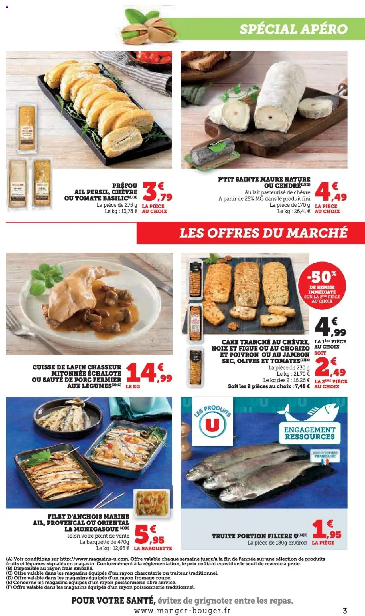  | Page: 3 | Produits: Figue, Olives, Lapin, Sauté de porc