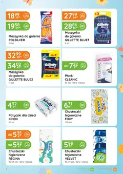 Pogląd oferty "Eurocash gazetka - Katalog Chemiczny" - ważna od 05.03.2026 | Strona: 7 | Produkty: Gillette, Maszynka do golenia, Chusteczki higieniczne, Płatki