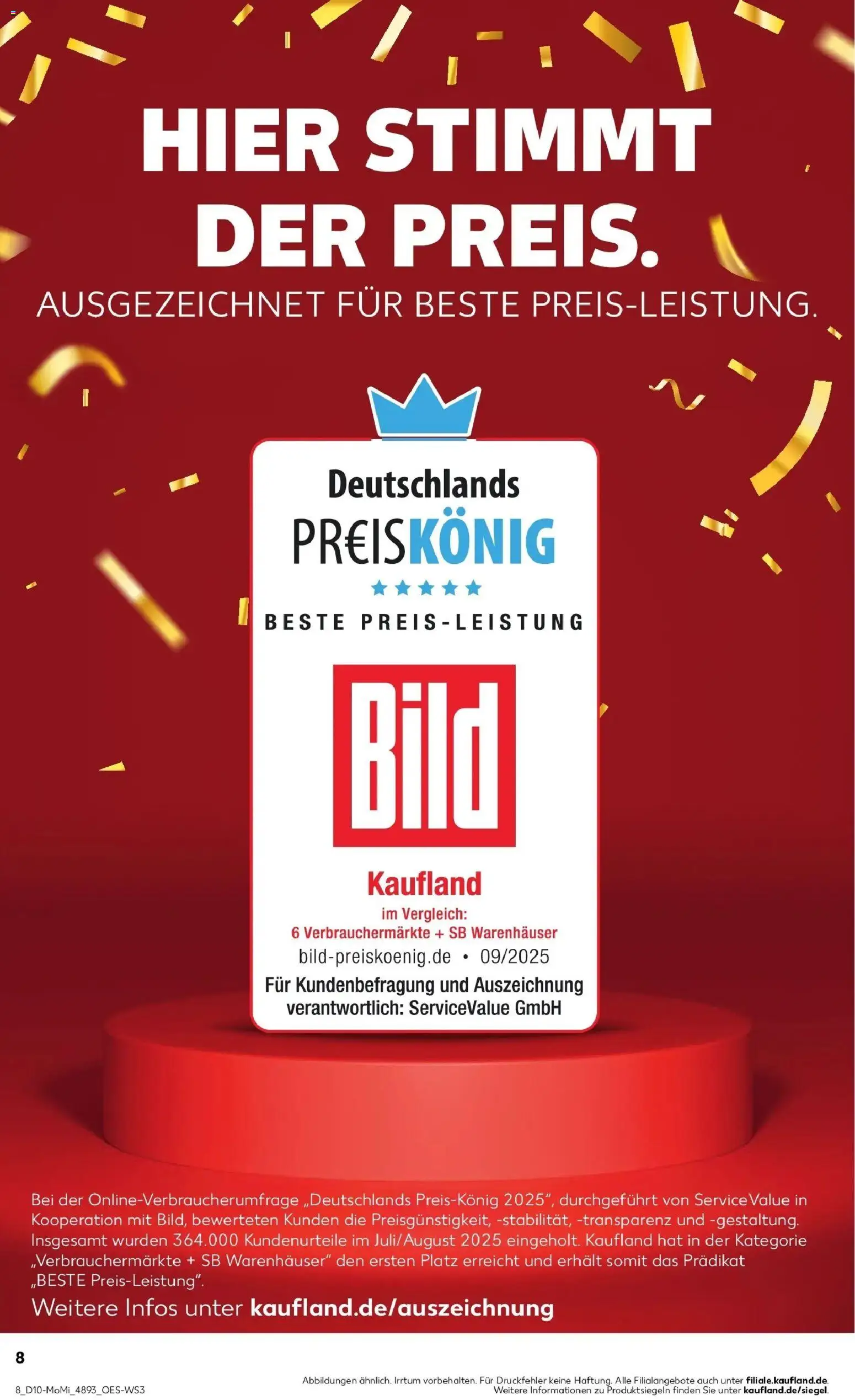 Kaufland Prospekt Berlin	 – gültig ab 02.03.2026 | Seite: 8