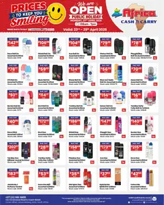 Africa Cash & Carry specials catalogue – valid from 23.04.2026 | Page: 6 | Products: Perfume, Stock