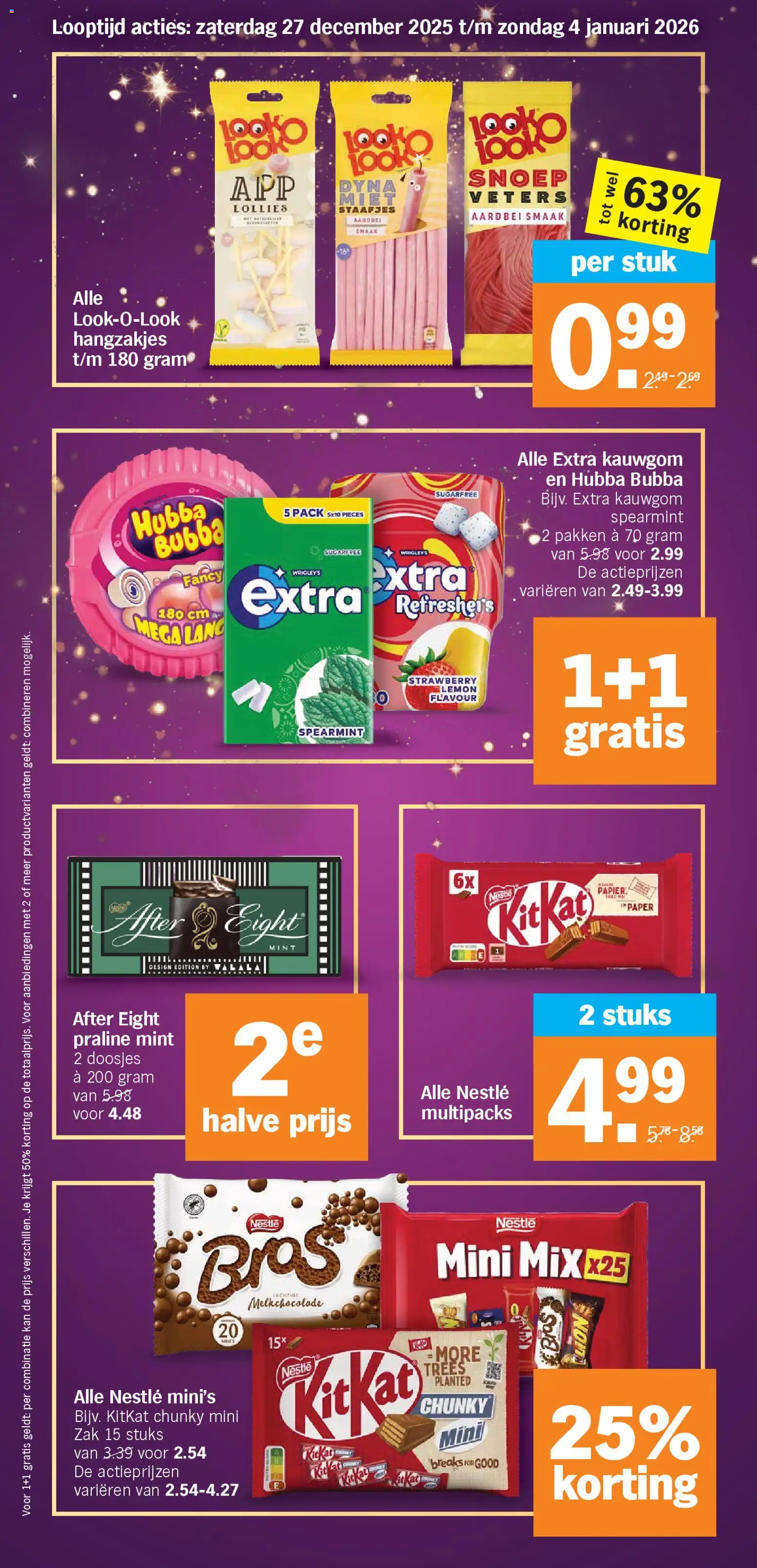 {H1} | Pagina: 19 | Producten: Snoep, Zak, Kauwgom, Aardbei