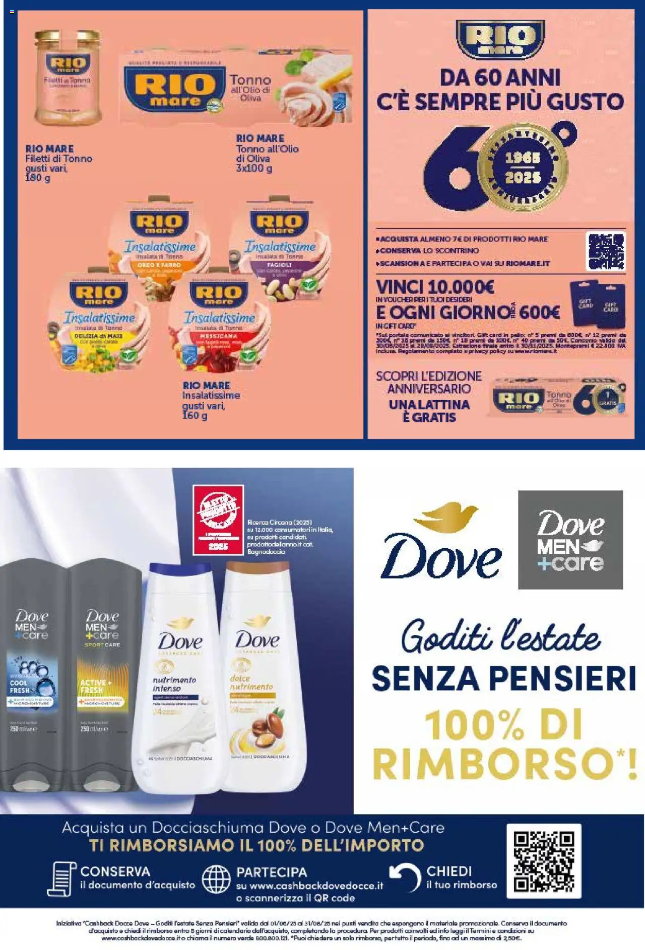 Volantino Galassia del 11.08.2025 | Pagina: 2 | Prodotti: Fagioli, Tonno