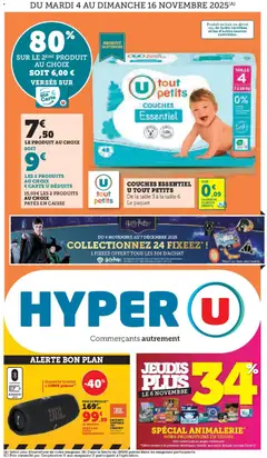 Hyper U - Prévisualisation de Hyper U catalogue valide à partir de 04.11.2025