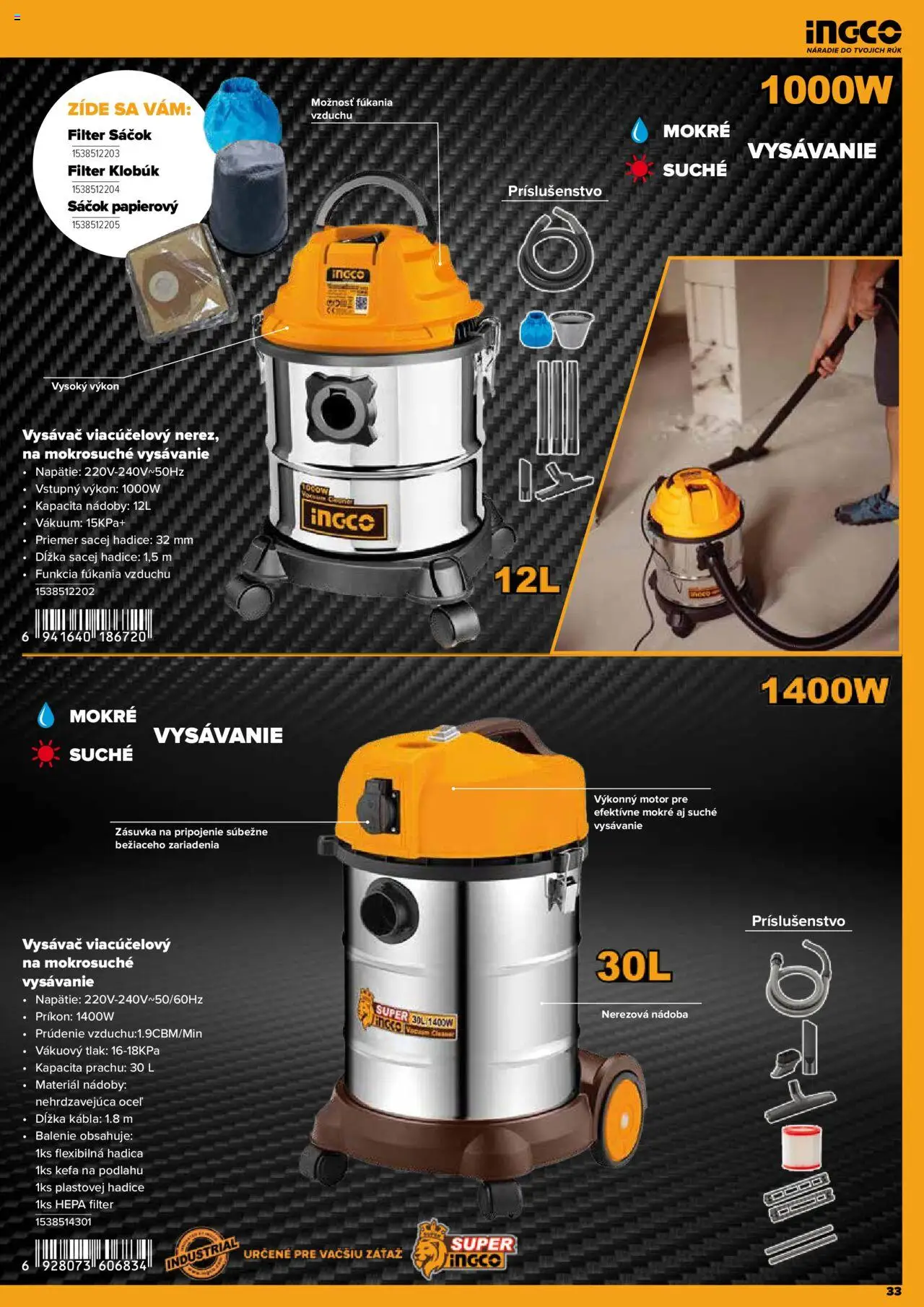 Nové Kinekus akcie – leták je platný od 28.04.2025 | Strana: 33 | Produkty: Náradie, Vysávač, Zásuvka