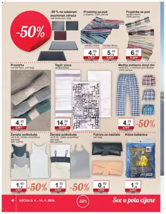 KTC - Katalog sve u pola cijene - Pregled kataloga iz trgovine KTC, vrijedi od 08.04.2026 | Stranica: 8 | Proizvodi: Tepih, Pidžama, Naočale, Futrola