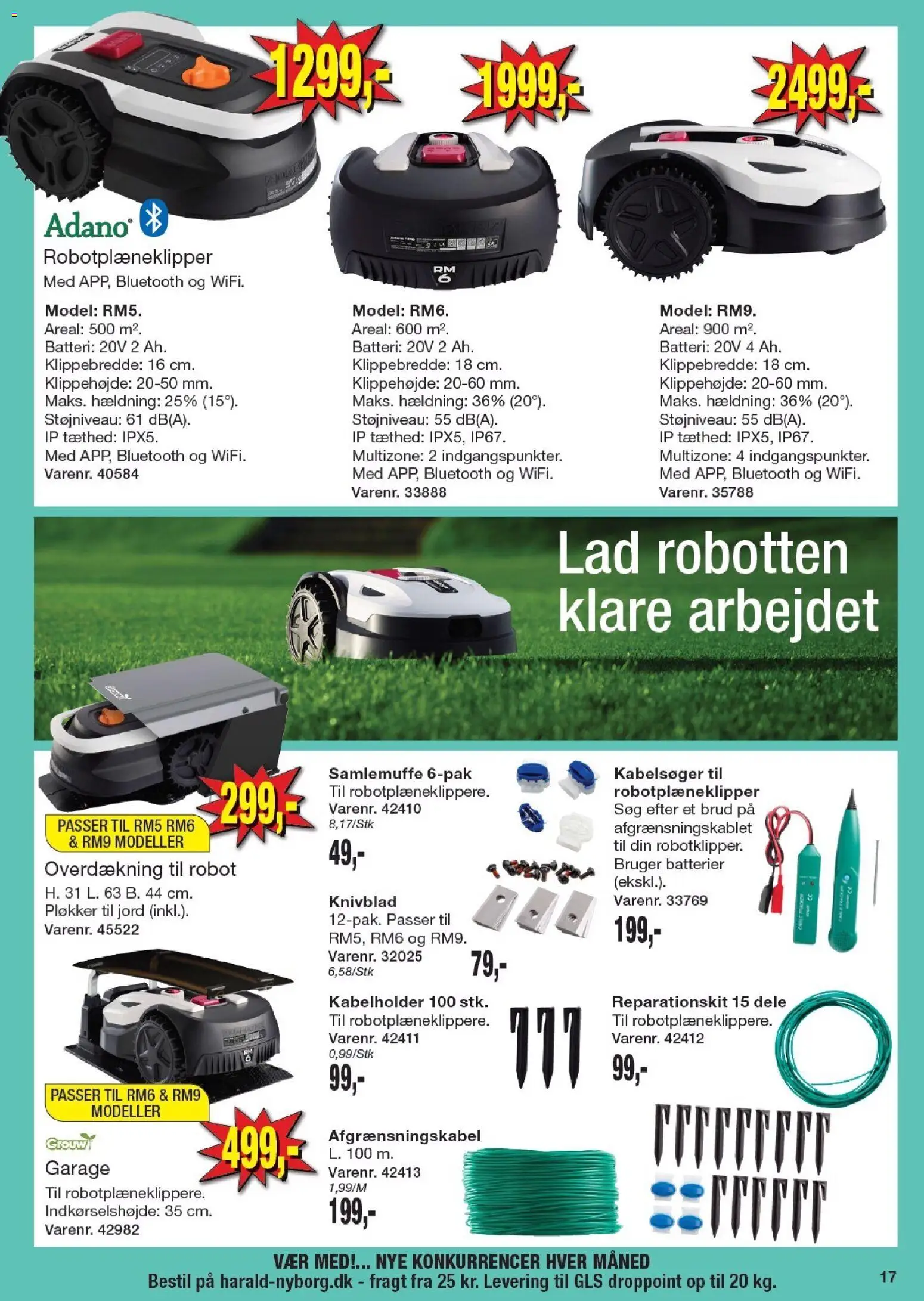 Harald Nyborg tilbudsavis – gyldig fra 02.04.2026 | Side: 17 | Produkter: Robot, Batterier, Batteri