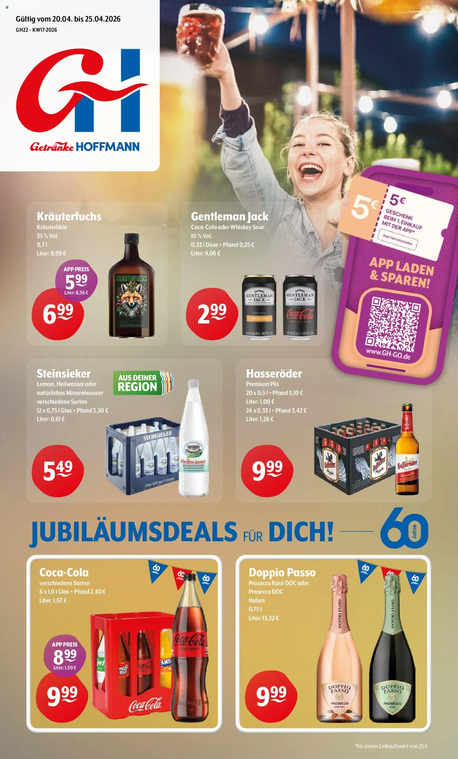 Getränke Hoffmann - Nordrhein - Westfalen – gültig ab 20.04.2026 | Seite: 1