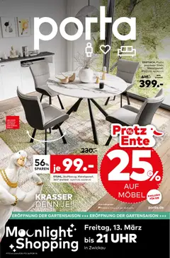 Porta! Prospekt Zwickau ab 09.03.2026 gültig