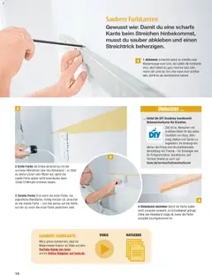 Toom Baumarkt Wände streichen und tapezieren ab 01.01.2026 gültig | Seite: 14 | Produkte: Wandfarbe, Video