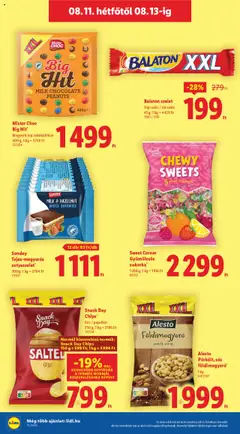 Lidl akciós ujság - amely érvényes a következő dátumtól: 07.08.2025 | Oldal: 60 | Termékek: Chips, Mogyoró, Földimogyoró