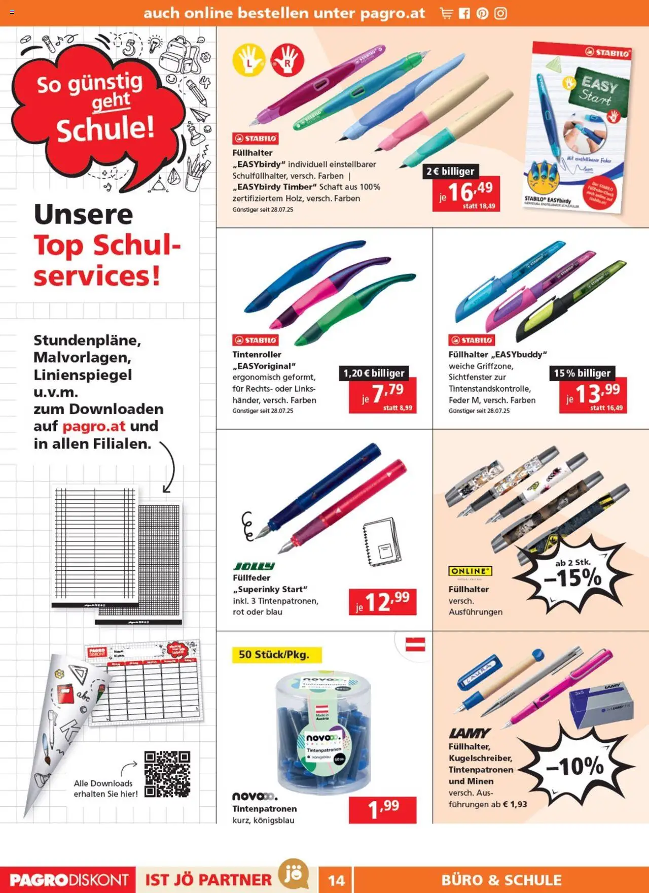 Pagro-Diskont Flugblatt gültig ab 07.08.2025 | Seite: 14