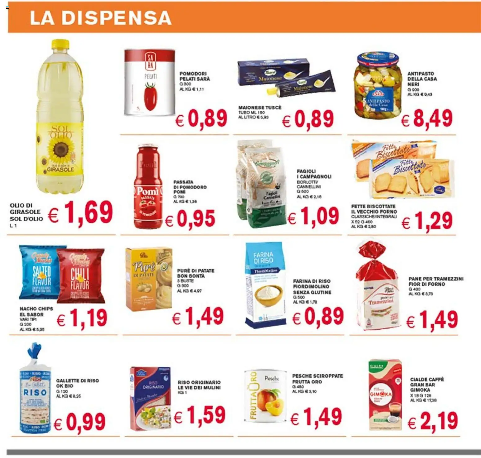 Volantino Coal del 26.03.2026 | Pagina: 8 | Prodotti: Caffè, Tubo, Pomodori, Fette biscottate