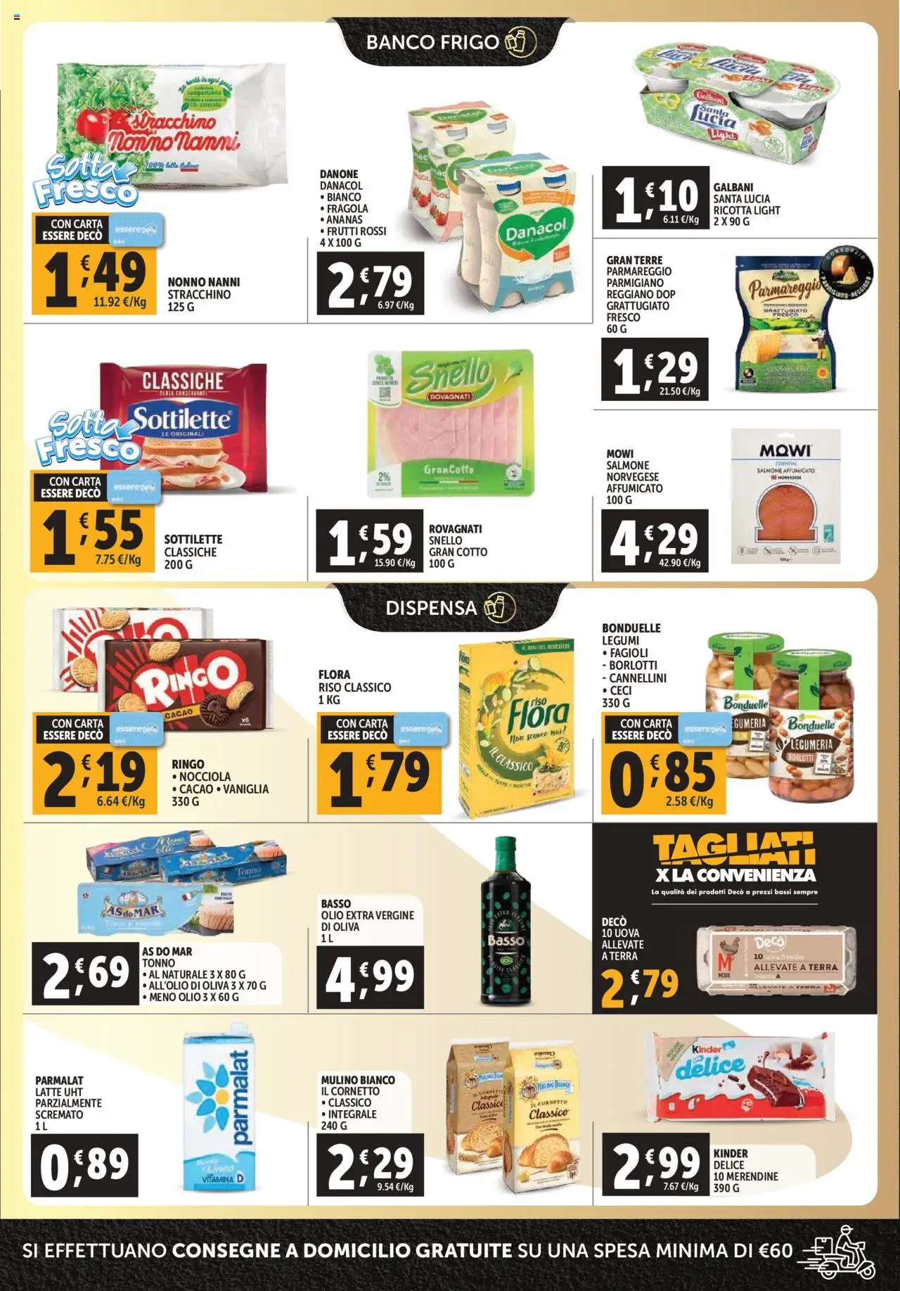 Volantino Decò del 03.10.2025 | Pagina: 3 | Prodotti: Cornetto, Ananas, Parmigiano, Terra
