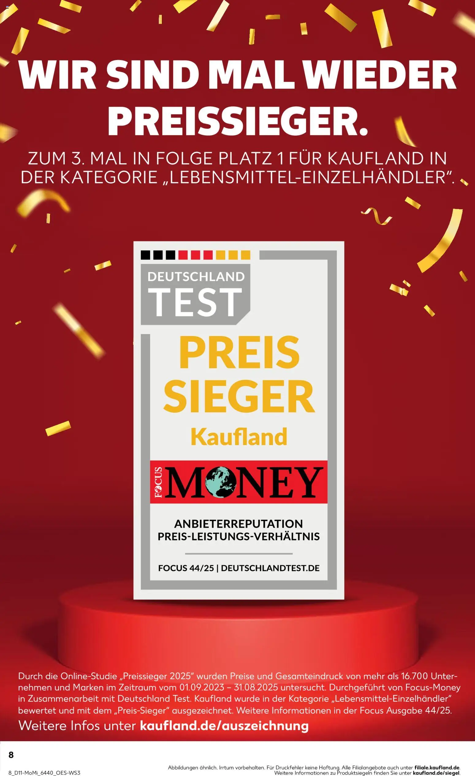 Kaufland Prospekt Hannover	 – gültig ab 09.03.2026 | Seite: 8