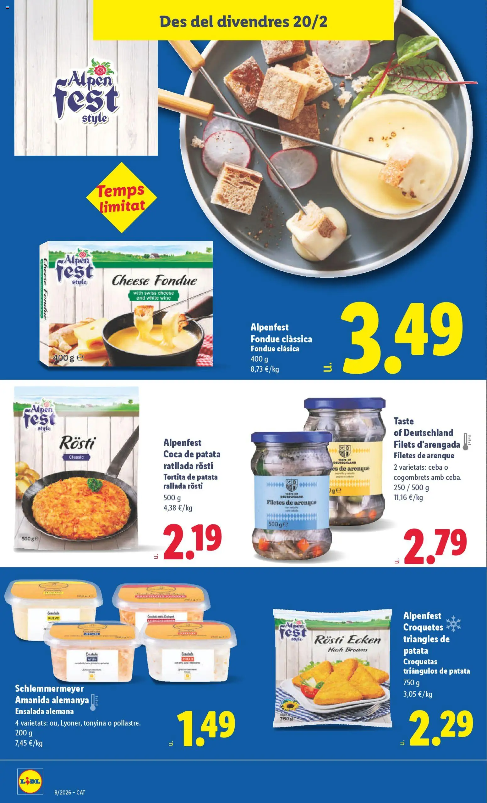 Lidl folleto │ válido desde el 16.02.2026 | Página: 34