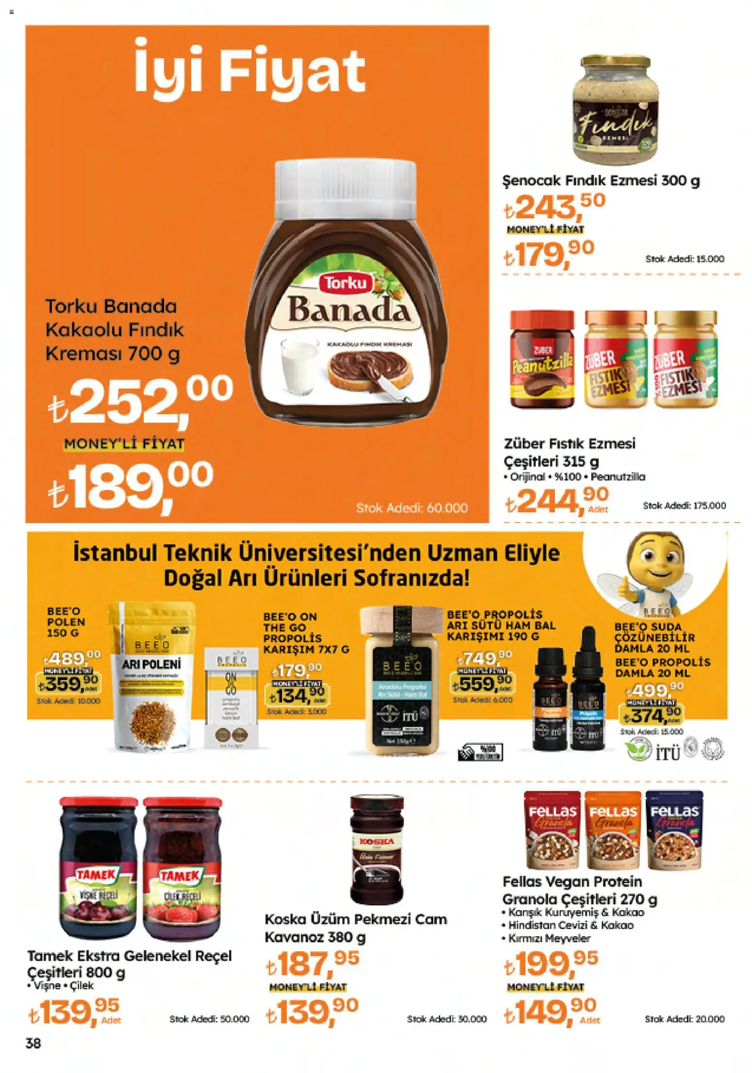 Migros Katalog - Migroskop - 12.02.2026 tarihinden itibaren geçerlidir | Sayfa: 38 | Ürünler: Fıstık, Hindistan Cevizi, Fındık, Üzüm