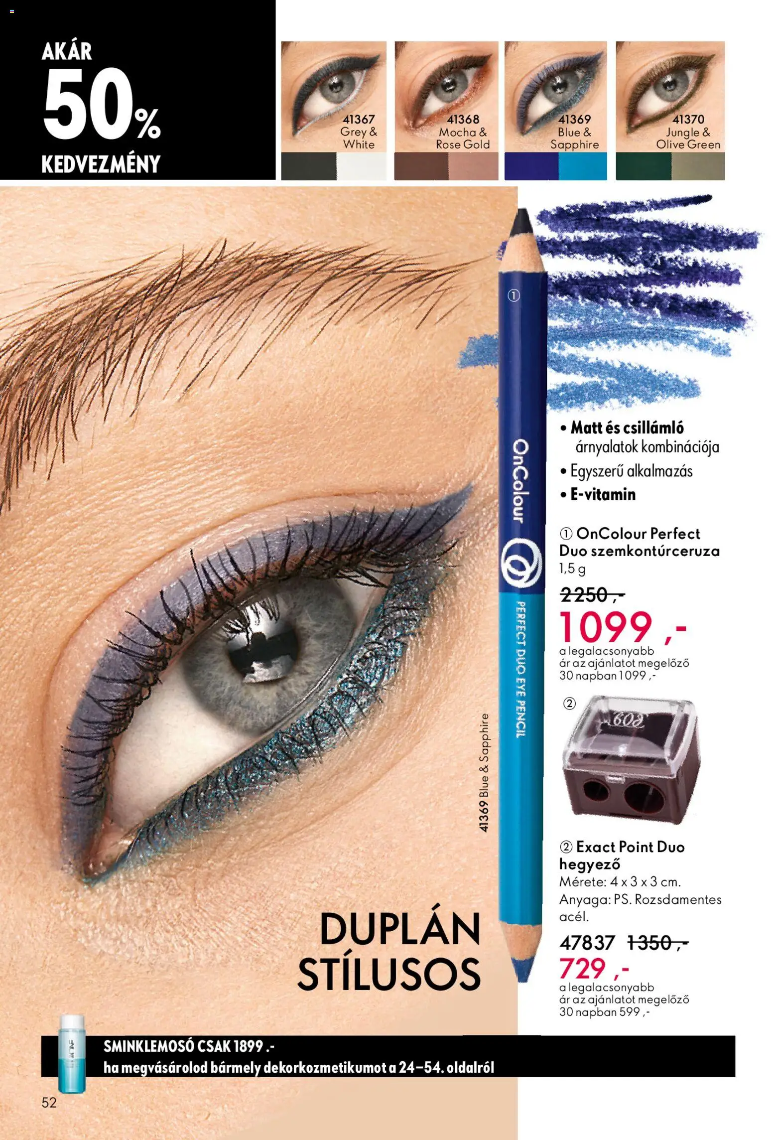 Oriflame akciós ujság - amely érvényes a következő dátumtól: 24.12.2025 | Oldal: 52