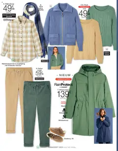 Damart - Folder - Voorbeeld van een folder van Damart, geldig van 01.10.2025 | Pagina: 12 | Producten: Sjaal, Kabel, Blouse