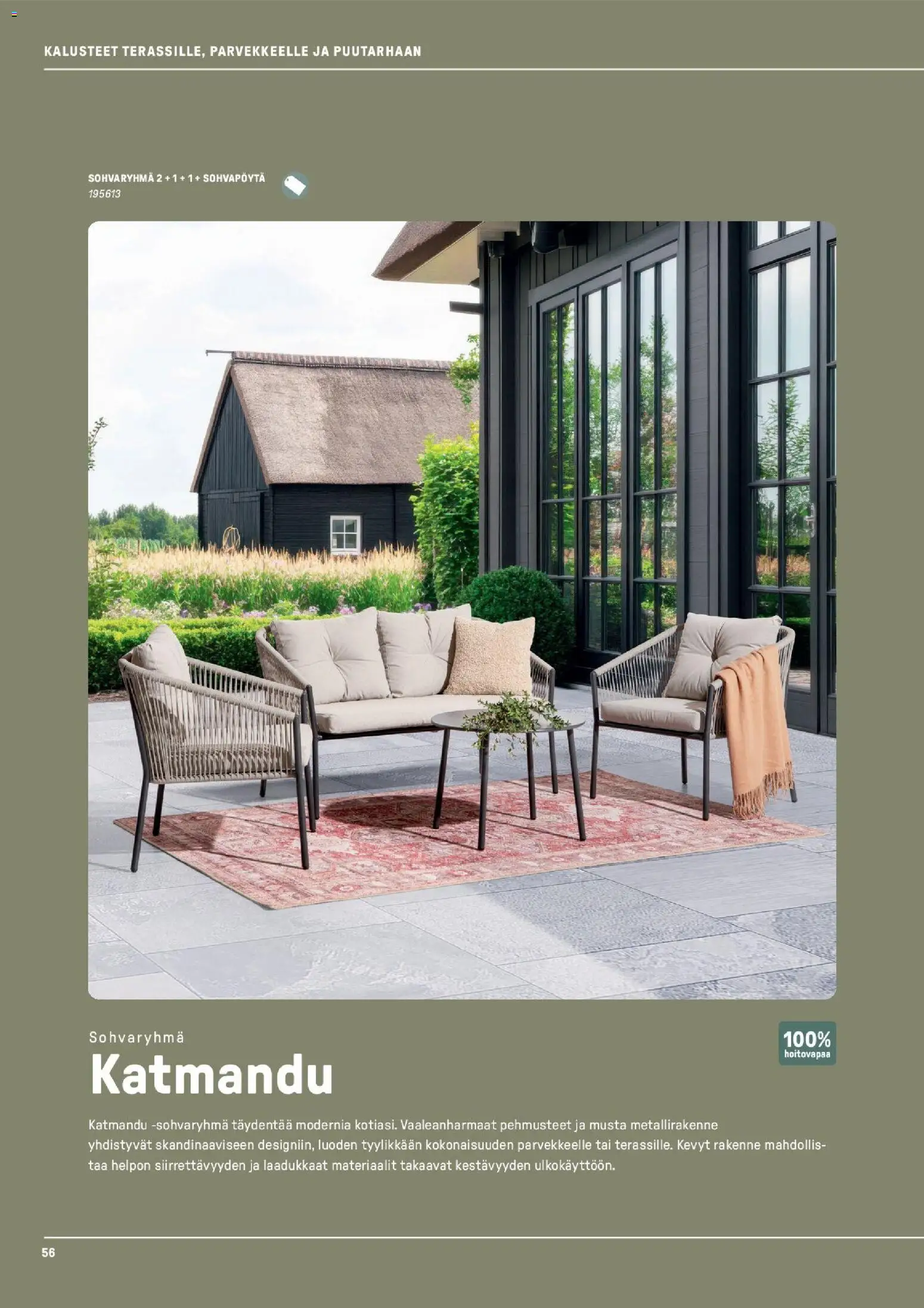 Masku tarjoukset – voimassa 09.03.2026 alkaen | Sivu: 56 | Tuotteet: Sohvapöytä, Sohvaryhmä