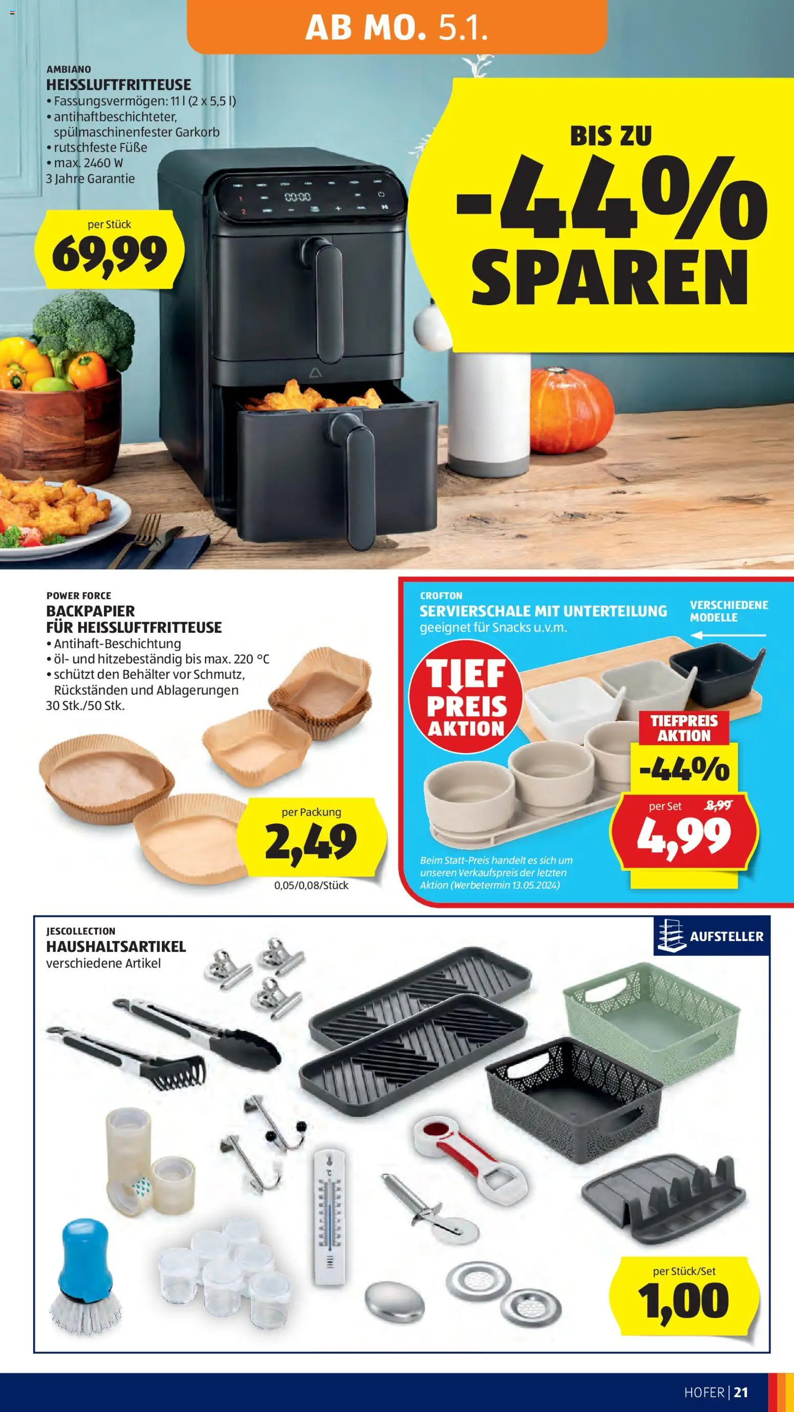 Hofer AT akciós ujság - amely érvényes a következő dátumtól: 02.01.2026 | Oldal: 25