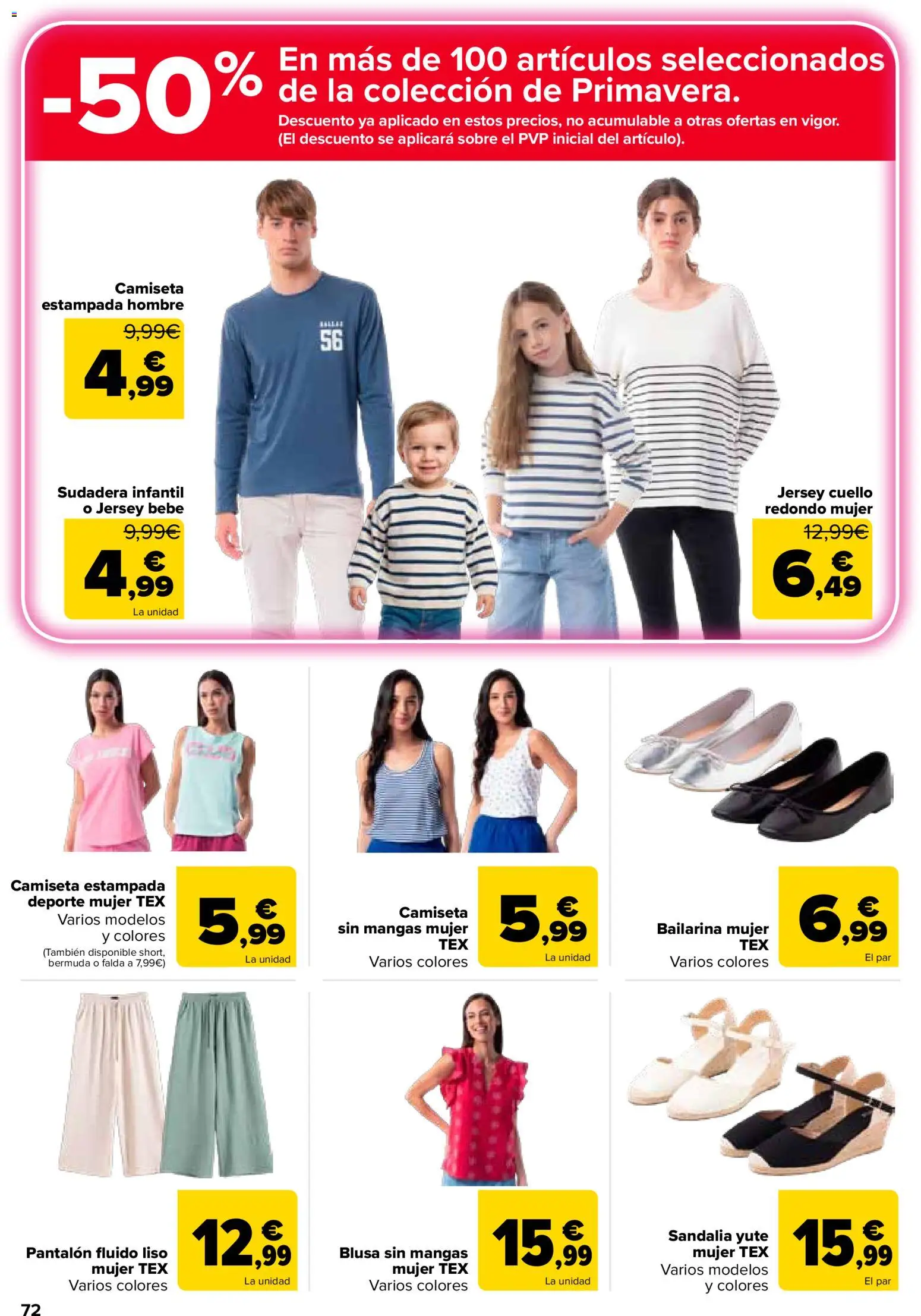 Carrefour folleto │ válido desde el 07.04.2026 | Página: 80 | Productos: Blusa, Sudadera