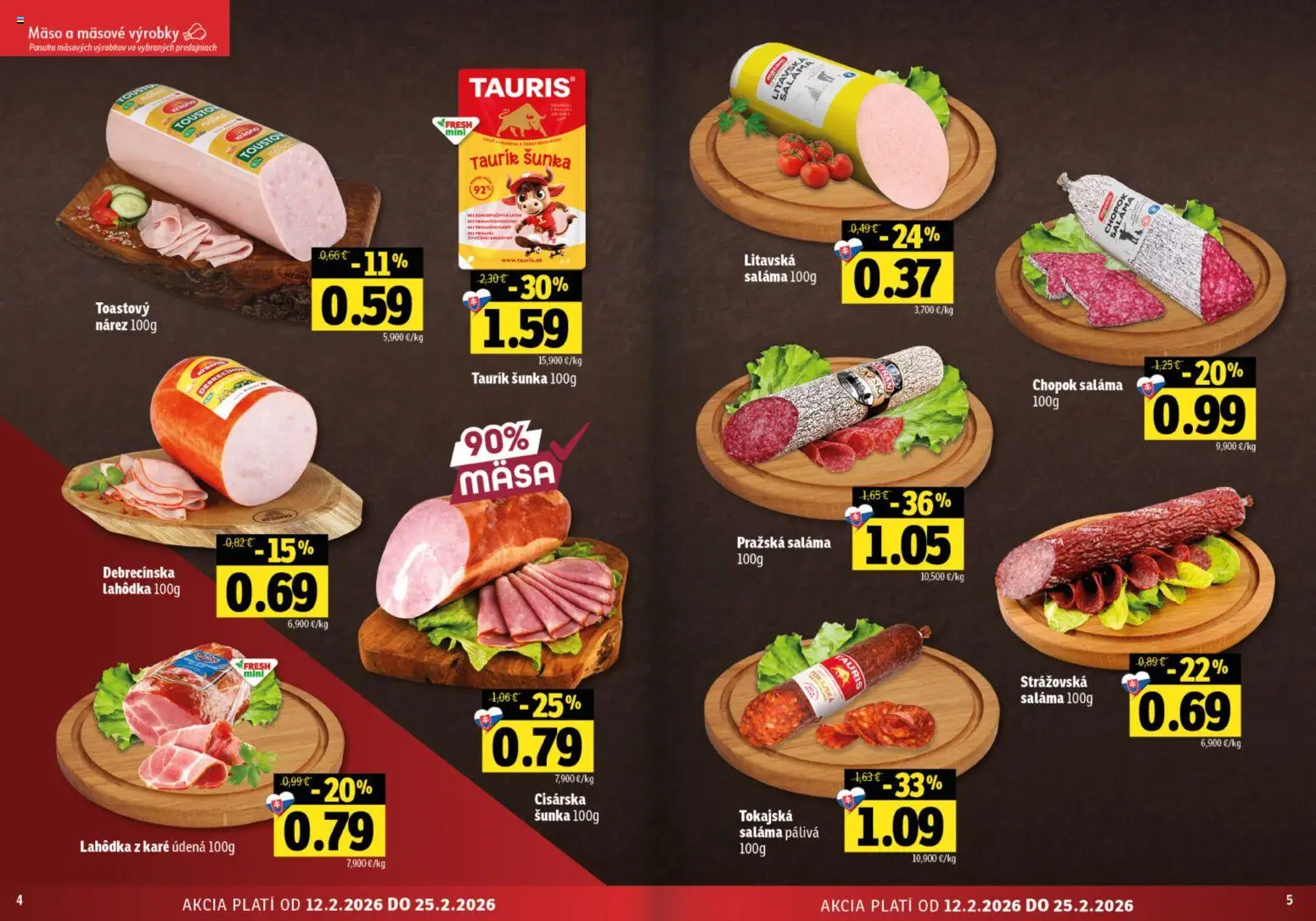 Nové Fresh akcie – leták je platný od 12.02.2026 | Strana: 3