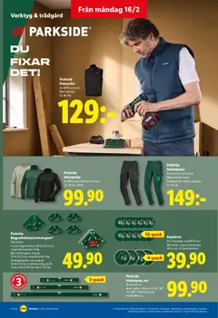 Lidl - erbjudanden - Förhandsvisning av reklamblad från butik Lidl aktuell från 16.02.2026 | Sida: 18 | Produkter: Set