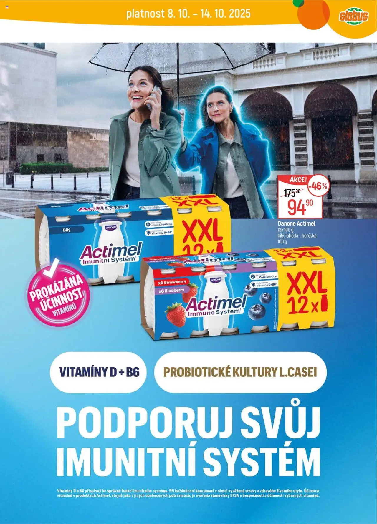 Globus leták - Liberec od 08.10.2025 | Strana: 19 | Produkty: Globus, Vitamíny, Actimel