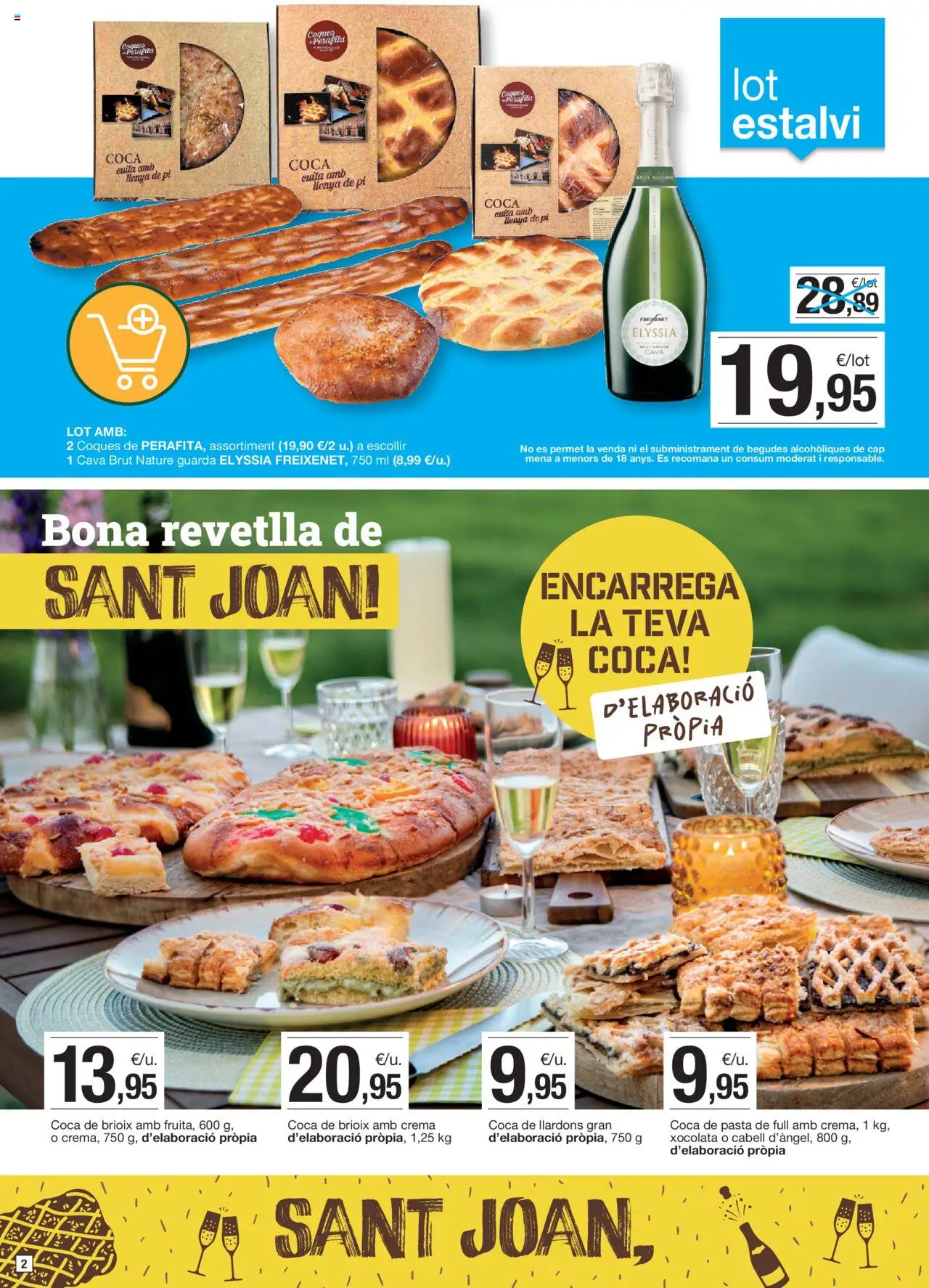Bonpreu folleto │ válido desde el 10.06.2025 | Página: 2 | Productos: Pasta, Crema
