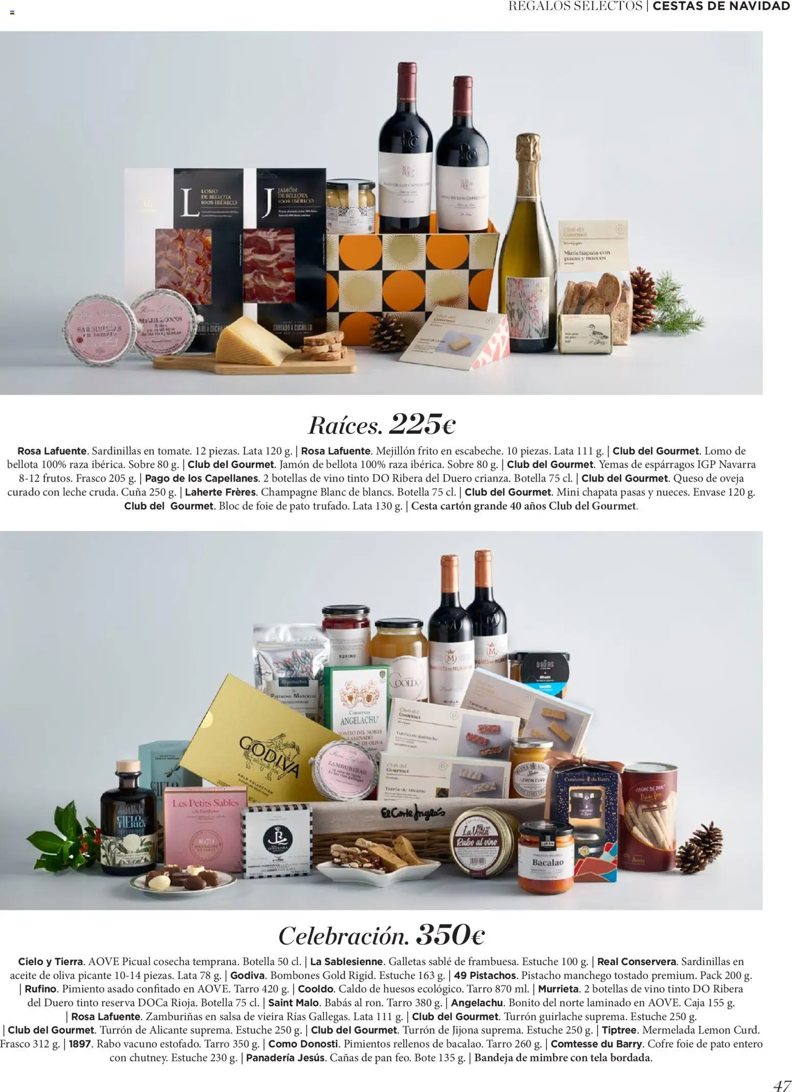 El Corte Inglés ofertas │ válido desde el 19.11.2025 | Página: 47 | Productos: Νερό καρύδας, Aceite de oliva, Panadería, Cesta