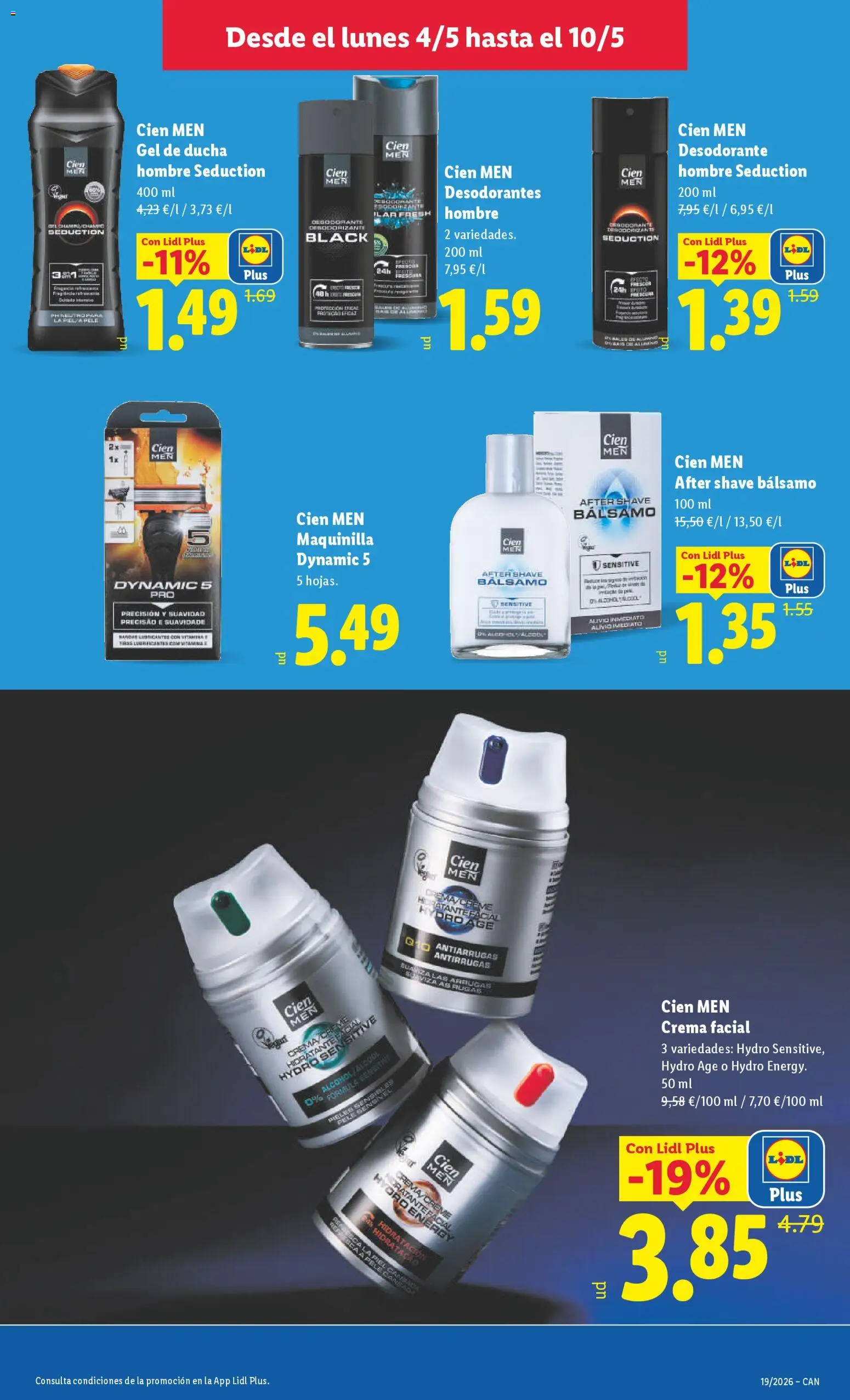 Lidl folleto │ válido desde el 04.05.2026 | Página: 23 | Productos: Gel de ducha, Desodorante, Crema, Ducha