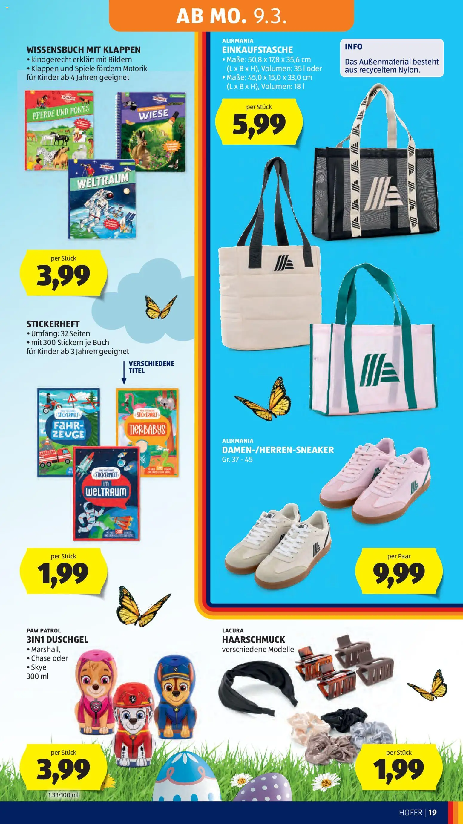 Hofer Flugblatt gültig ab 04.03.2026 | Seite: 27 | Produkte: Duschgel