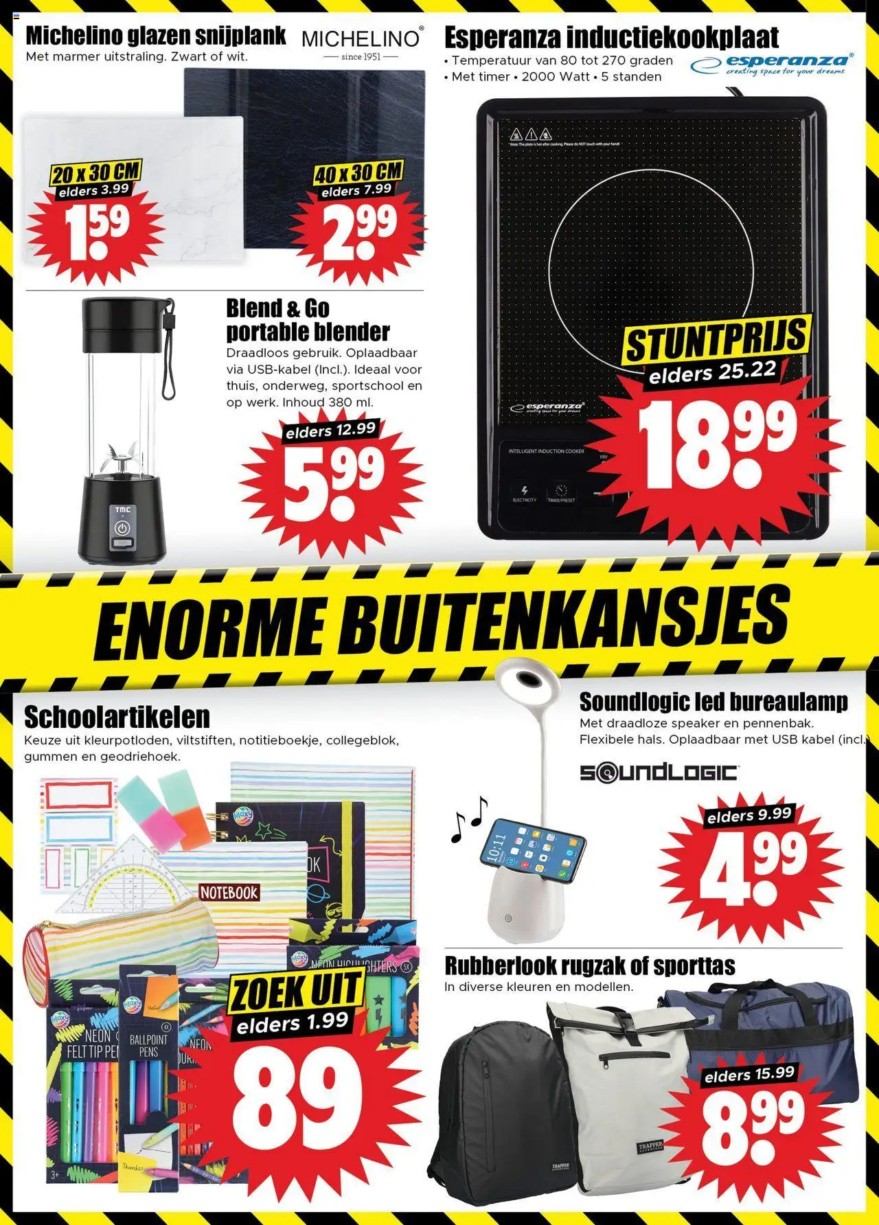  | Pagina: 4 | Producten: Rugzak, Kabel, Speaker, Blender