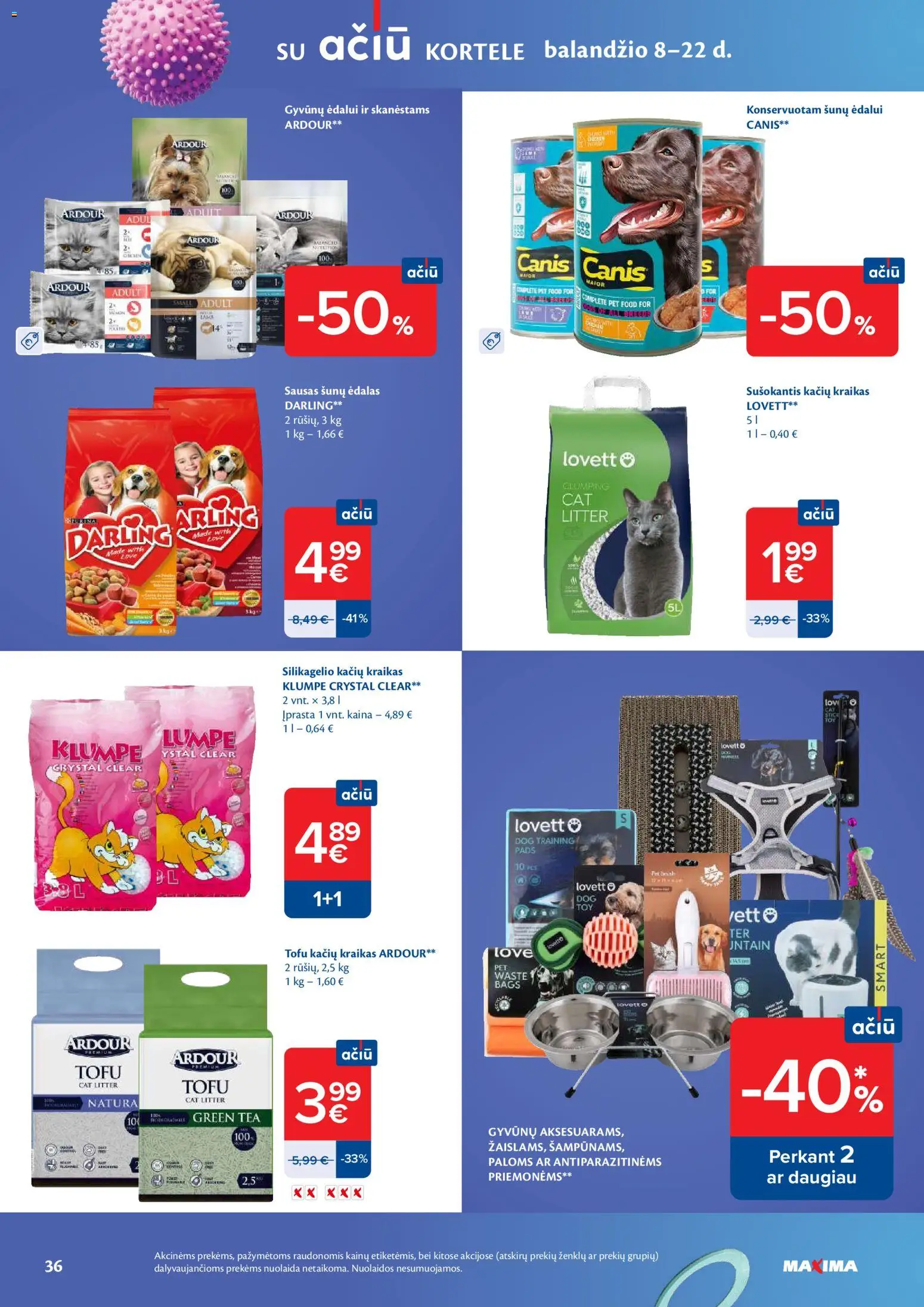 MAXIMA akcijos nuo 14.04.2026 | Puslapis: 36