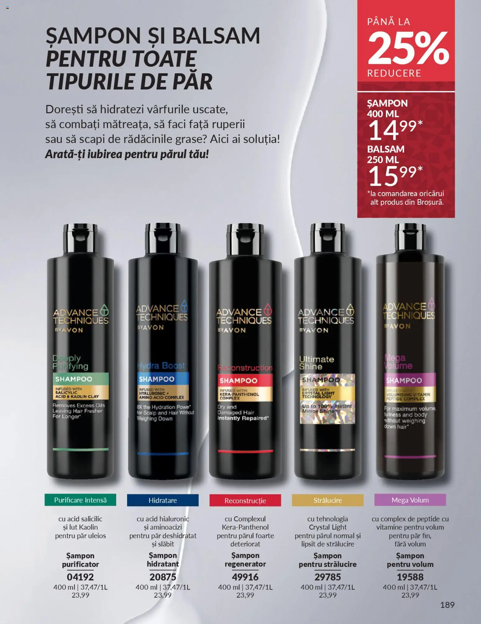 Noul catalog Avon – valabil de la 01.11.2025 | Pagină: 189