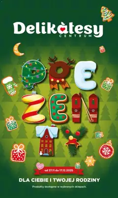 Pogląd oferty "Delikatesy Centrum Gazetka - Prezenty " - ważna od 27.11.2025