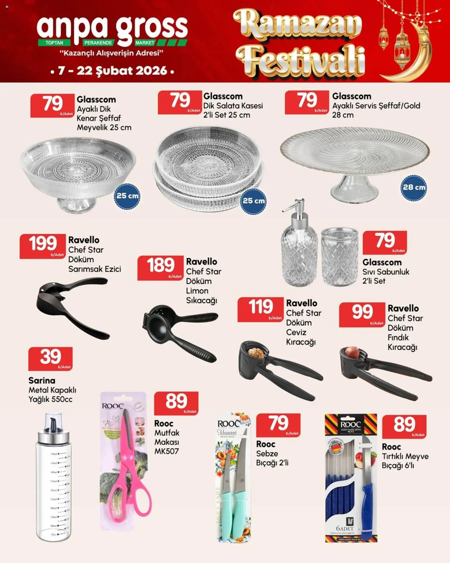 Anpa Gross - Katalog Ramazan festivali  - 07.02.2026 tarihinden itibaren geçerlidir | Sayfa: 8