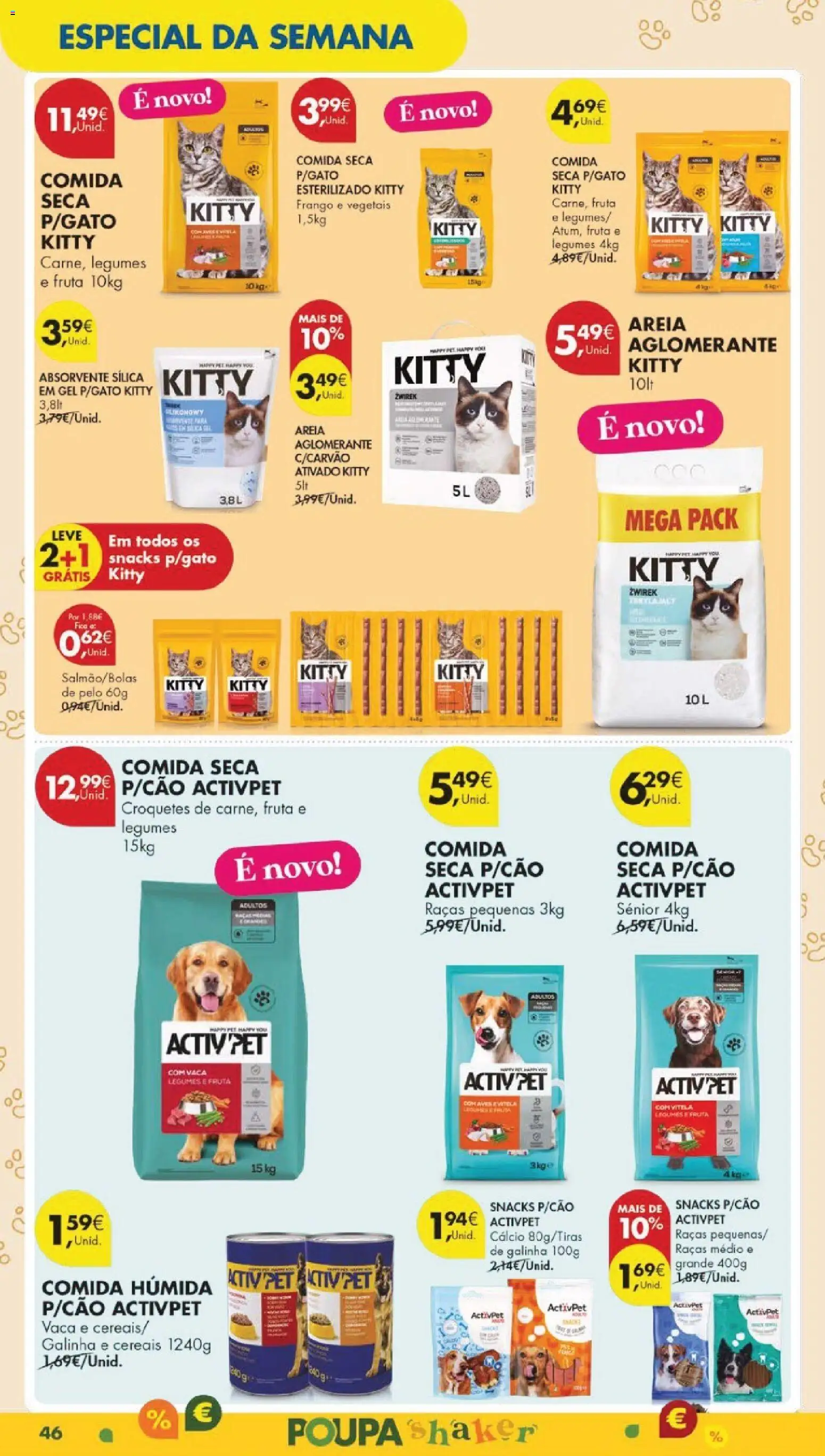 Pingo Doce folheto │ válido de 24.02.2026 | Página: 48 | Produtos: Areia, Frango, Cálcio, Cereais