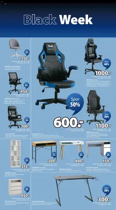 JYSK - Black Friday gyldig fra 24.11.2025 | Side: 10 | Produkter: Kommode, Skrivebord, Kontorstol, Stof