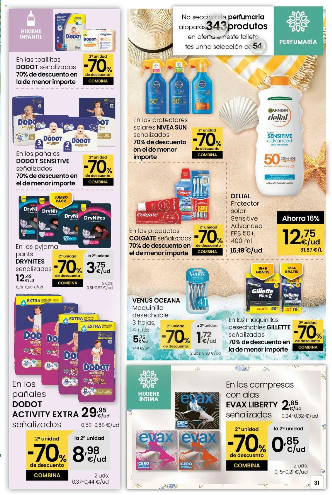 Eroski - Ofertons para conquistarte │ válido desde el 31.07.2025 | Página: 31 | Productos: Leche, Γλυφιτζούρι