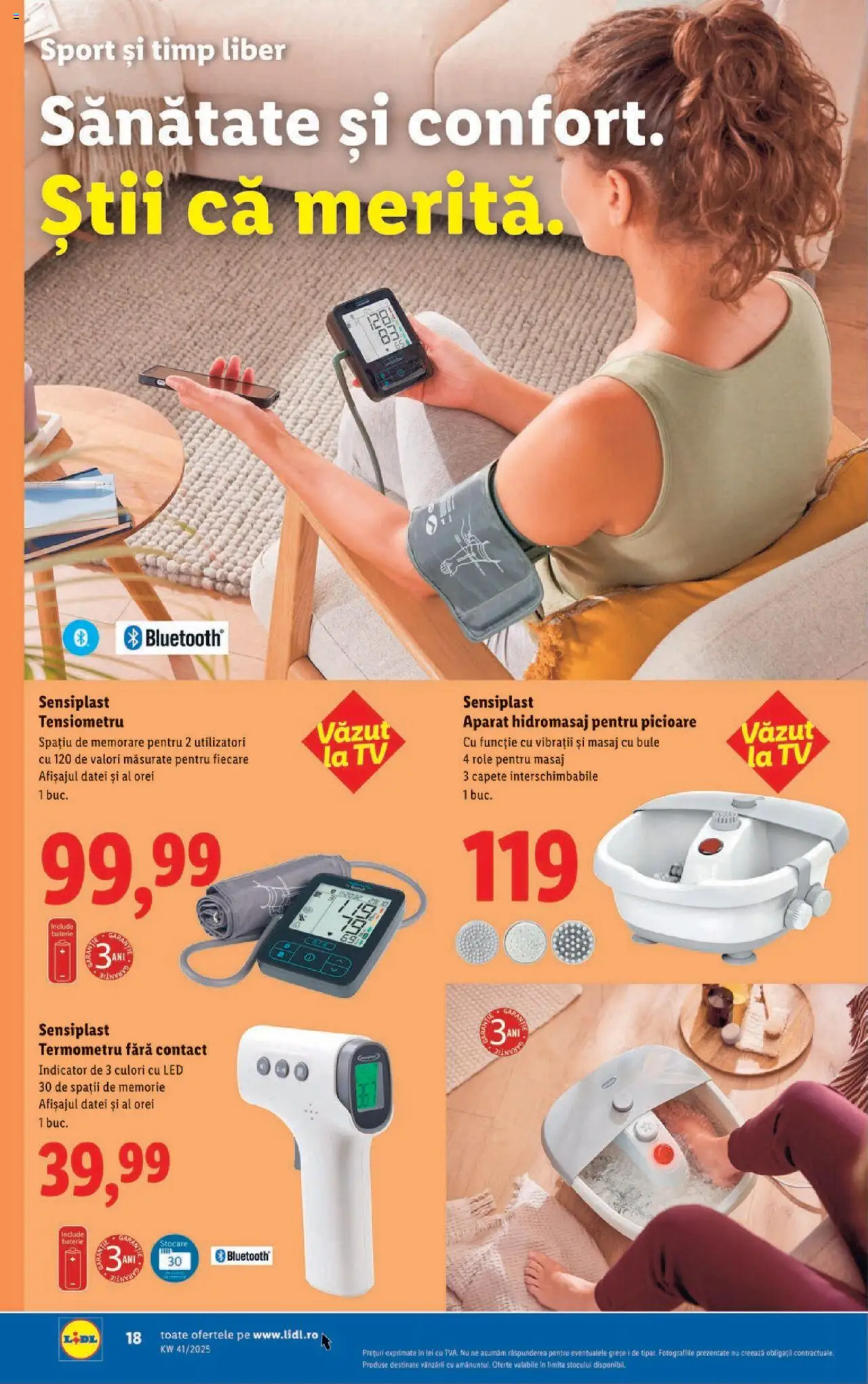 Noul catalog Lidl – valabil de la 06.10.2025 | Pagină: 18 | Produse: Memorie, Monitor, Termometru, Babak