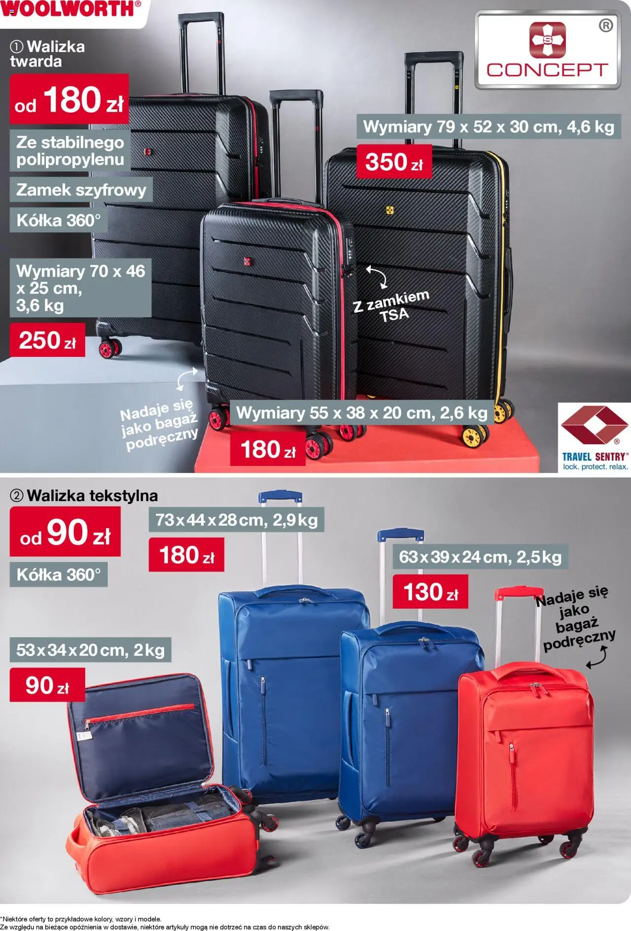Woolworth Gazetka od 04.08.2025 | Strona: 12 | Produkty: Walizka