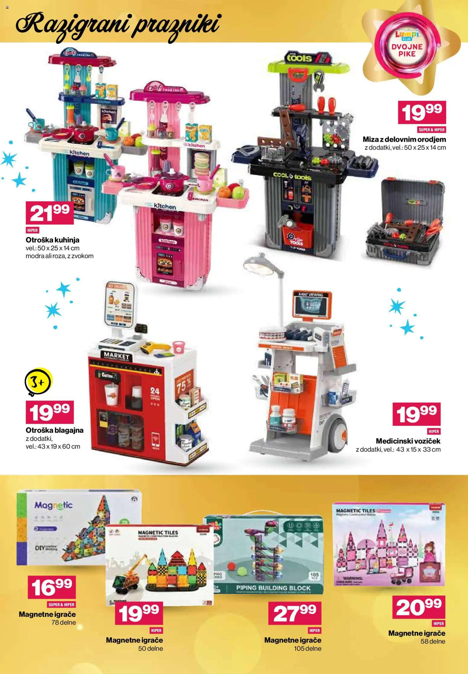 Novi Mercator katalog ponudbe – veljaven od 05.11.2025 | Stran: 32 | Izdelki: Miza, Kuhinja, Voziček